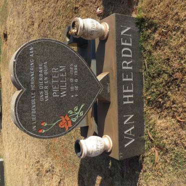 HEERDEN Pieter Willem, van 1925-1996