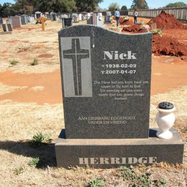 HERRIDGE Nick 1938-2007