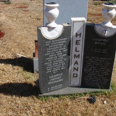HELMAND George Henry Richard 1950-2007 ::HELMAND George Ryno 1983-2007