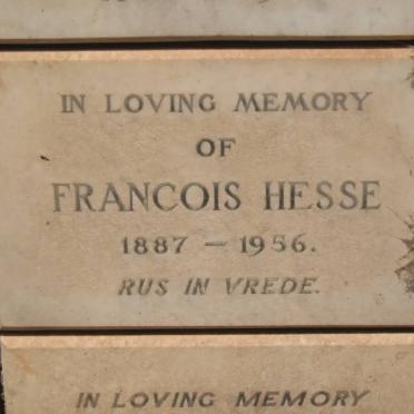 HESSE Francois 1887-1956