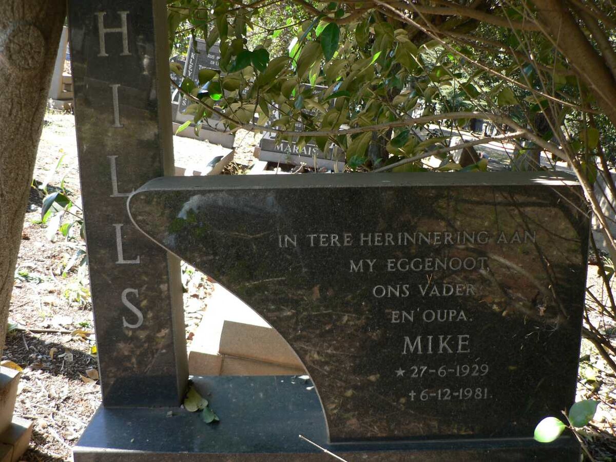 HILLS Mike 1929-1982
