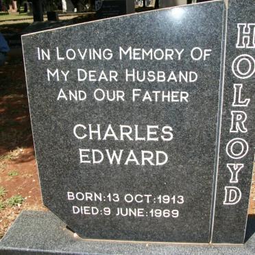 HOLROYD Charles Edward 1913-1969