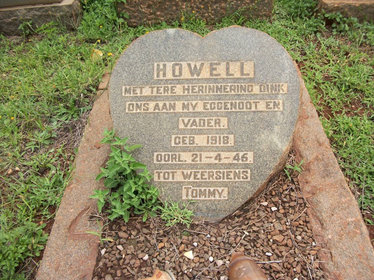 HOWELL Tommy 1913-1959