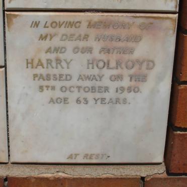 HOLROYD Harry -1950