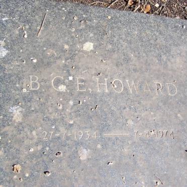 HOWARD B. C. E. 1934-1974
