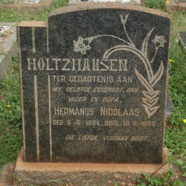 HOLTZHAUSEN Hermanus Nicolaas 1894-1963