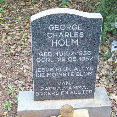 HOLM George Charles 1956-1957