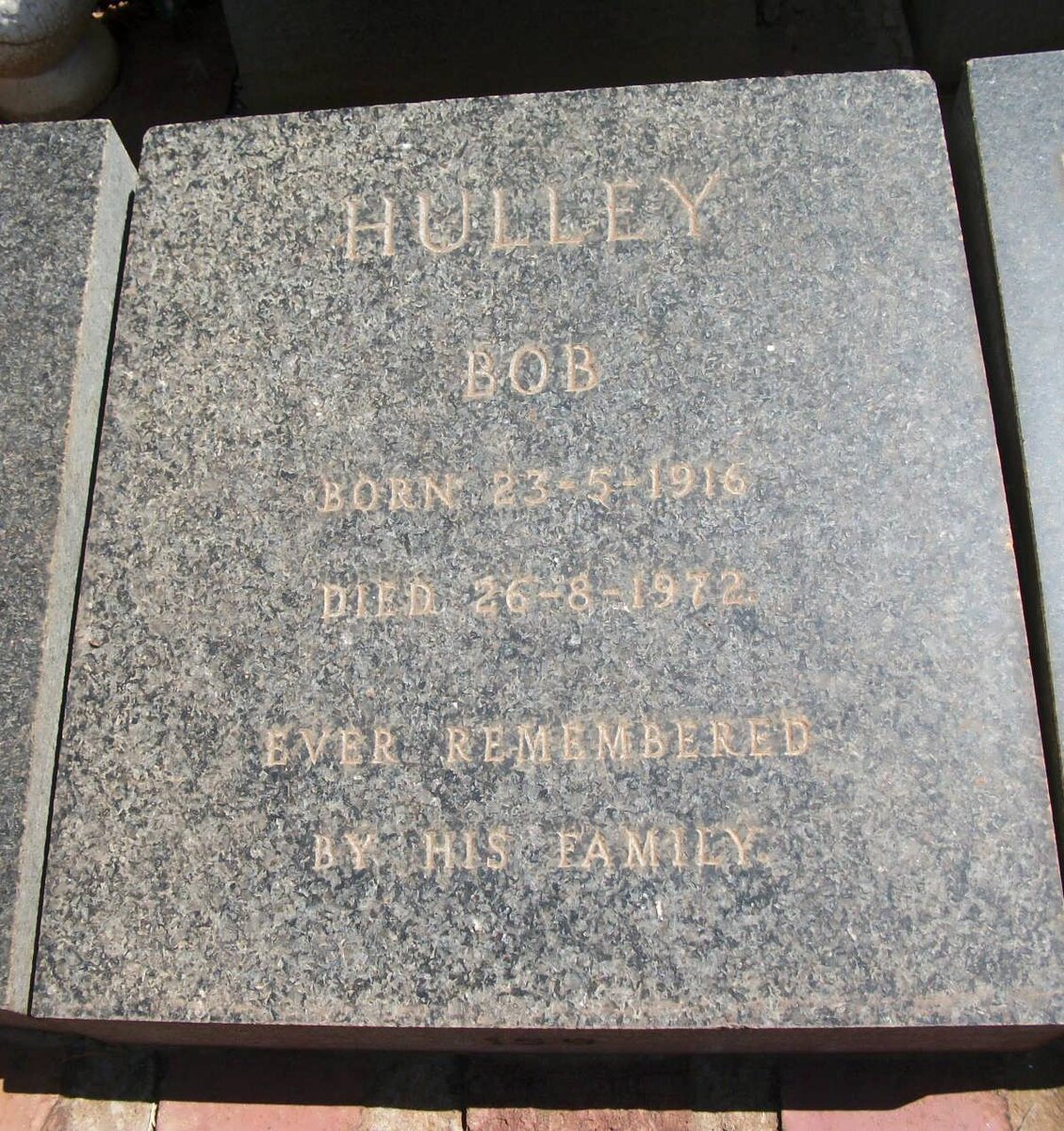 HULLEY Bob 1916-1972