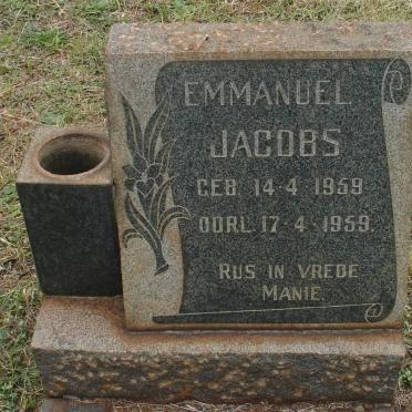 JACOBS Emmanuel 1959-1959
