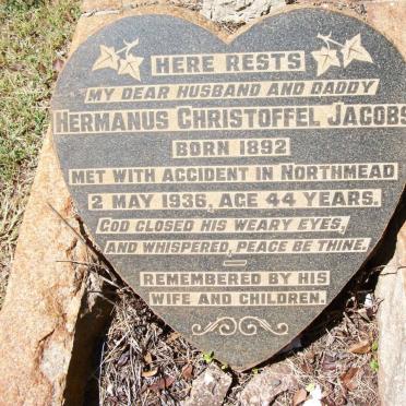 JACOBS Hermanus Christoffel 1892-1936