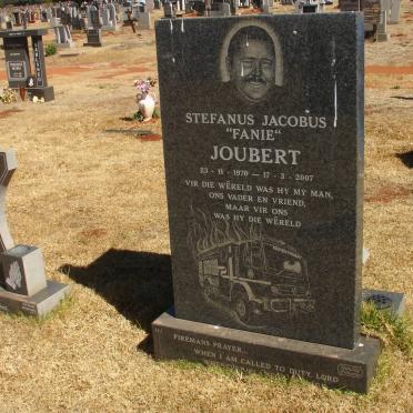 JOUBERT Stefanus Jacobus 1970-2007
