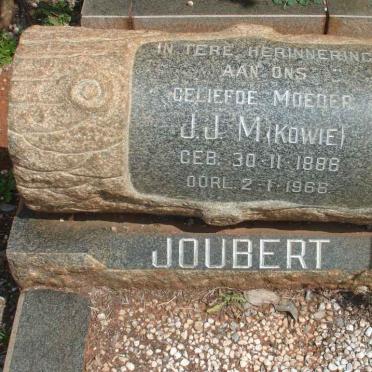JOUBERT J.J.M. 1886-1966