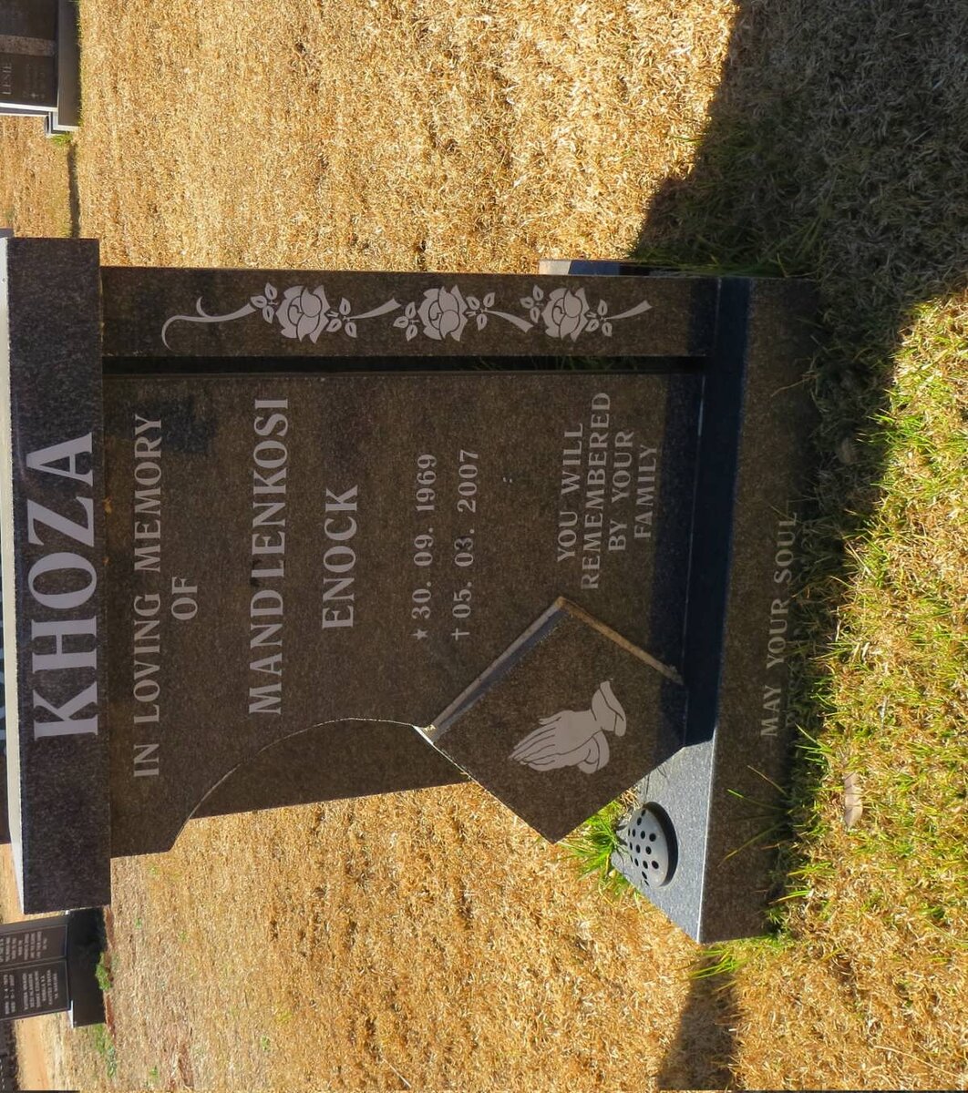 KHOZA Mandlenkosi Enock 1969-2007