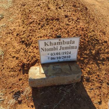 KHAMBULA Ntombi Jumima 1924-2010