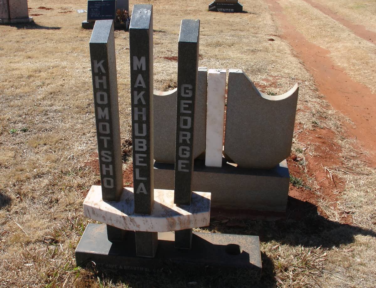 KHOMOTSHO Makhubela George ?-20??