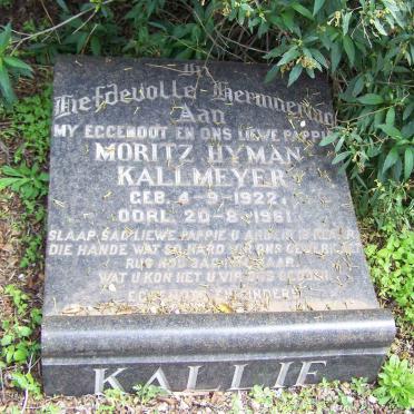 KALLMEYER Moritz Hyman 1922-1961