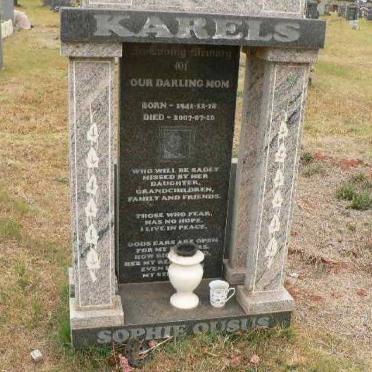 KARELS Sophie 1941-2007