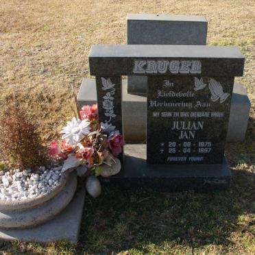 KRUGER Julian Jan 1975-1997