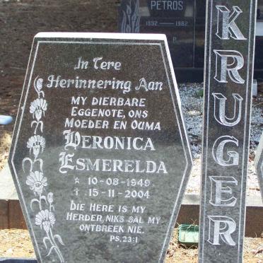 KRUGER Veronica Esmerelda 1949-2004
