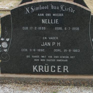 KRUGER Jan P.H. 1892-1963 &amp; Nellie 1899-1958