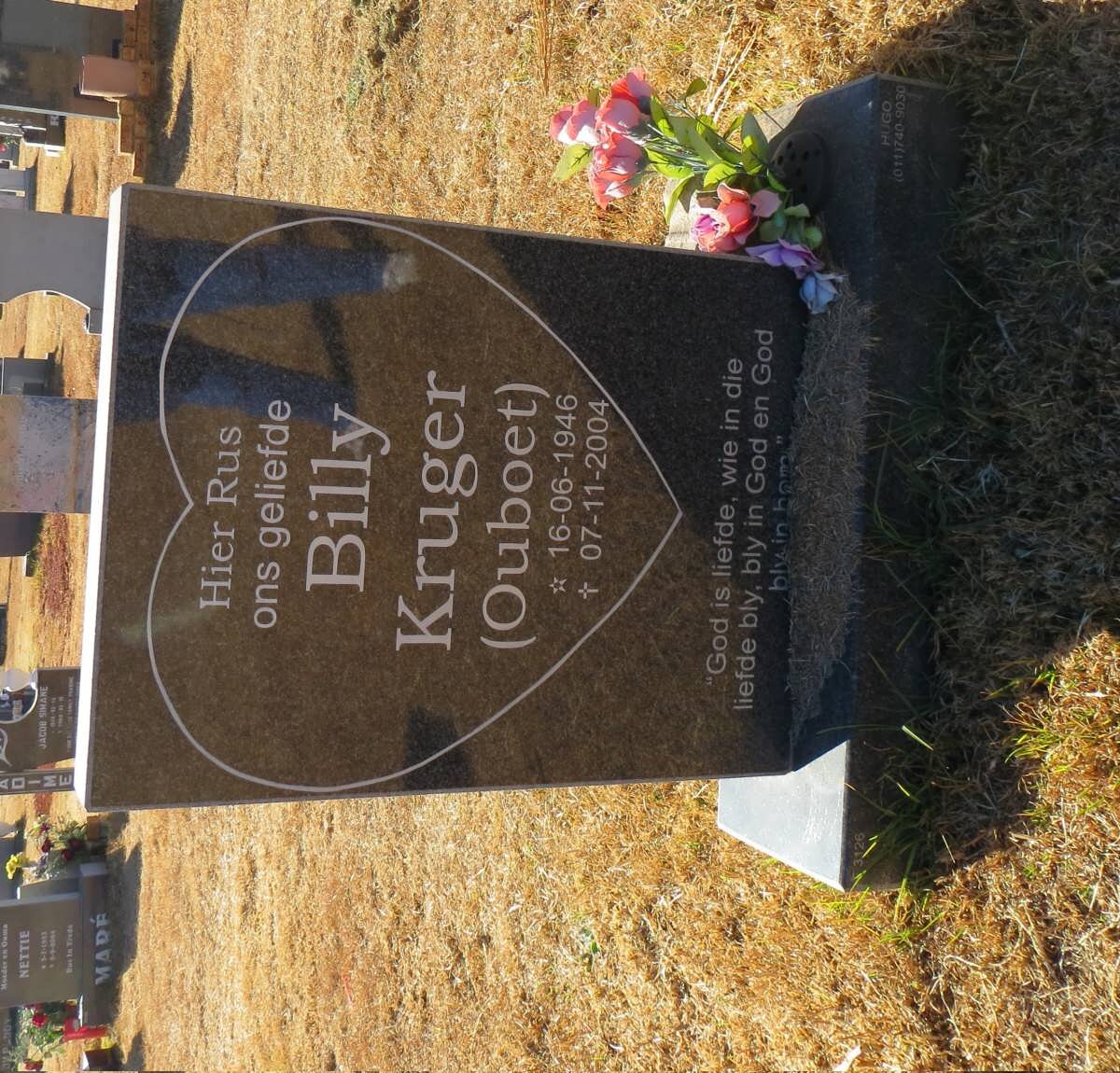 KRUGER Billy 1946-2004