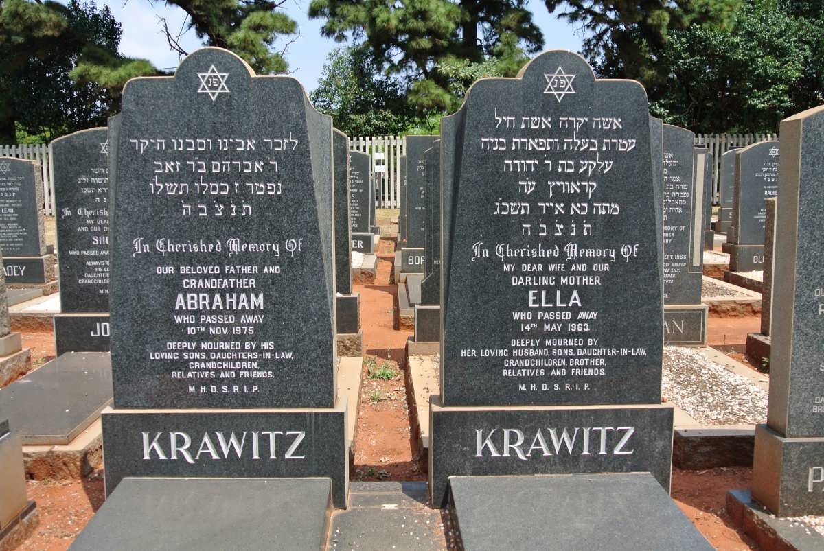 KRAWITZ Abraham -1975