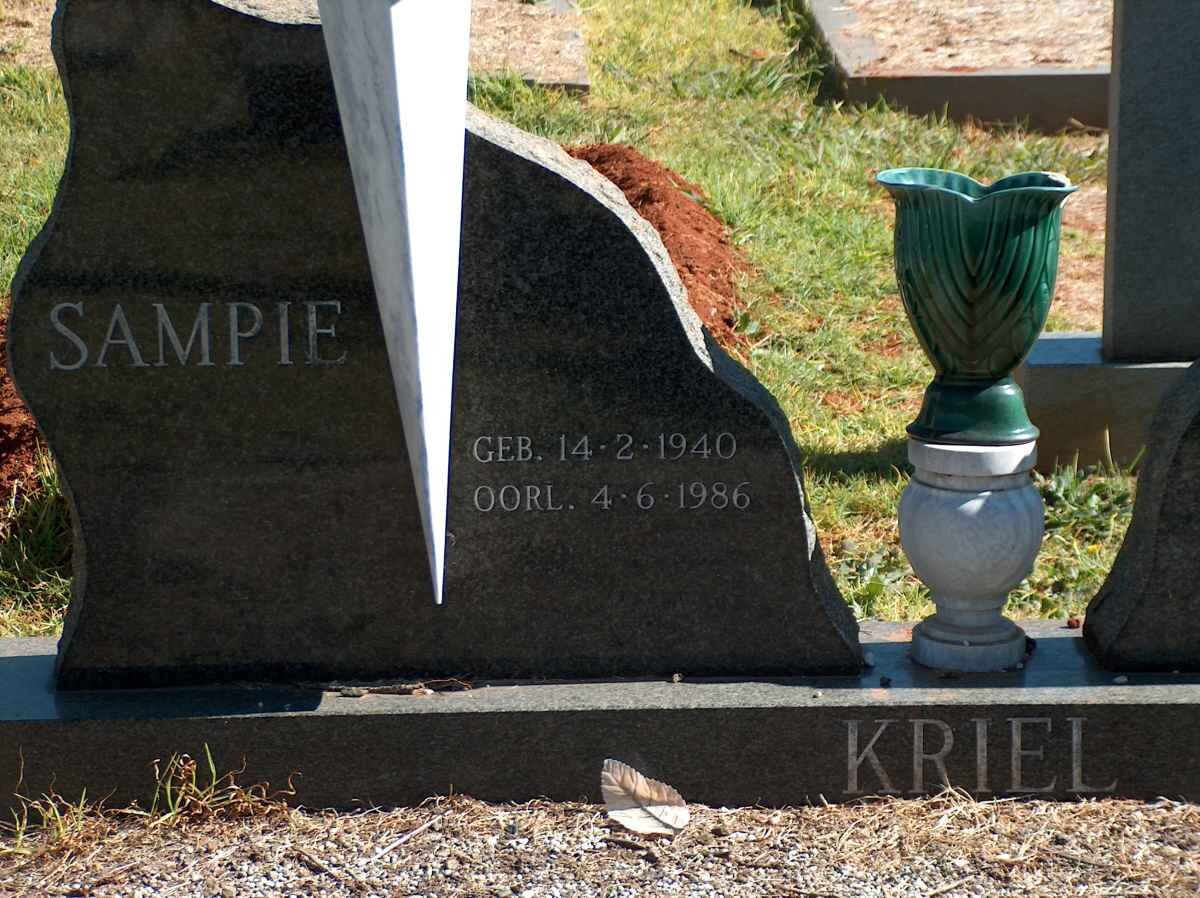 KRIEL Sampie 1940-1986