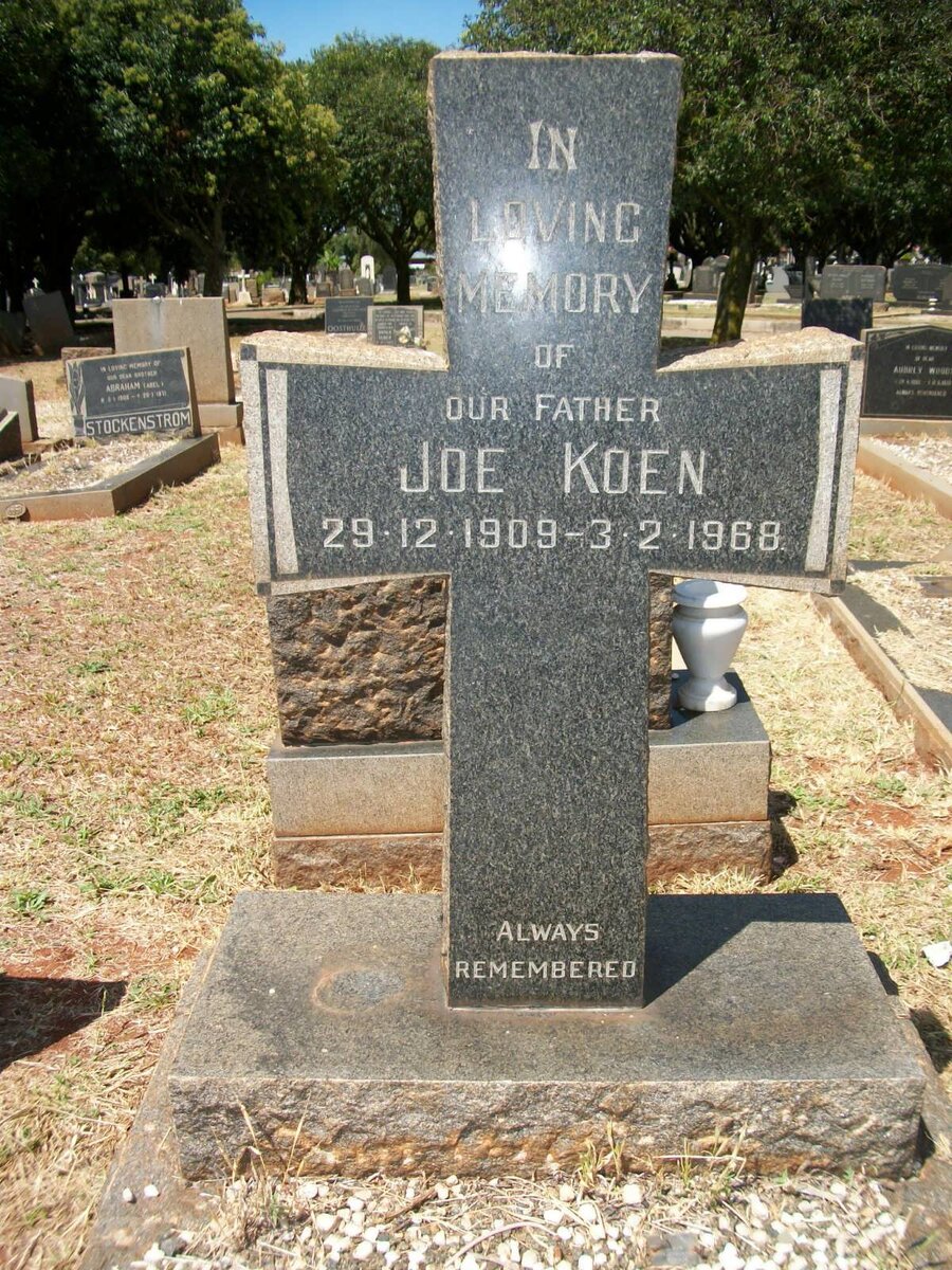 KOEN Joe 1909-1968