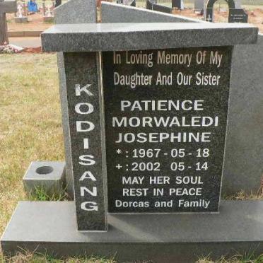 KODISANG Patience Morwaledi Josephine 1967-2002