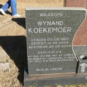KOEKEMOER Wynand 1969-2004