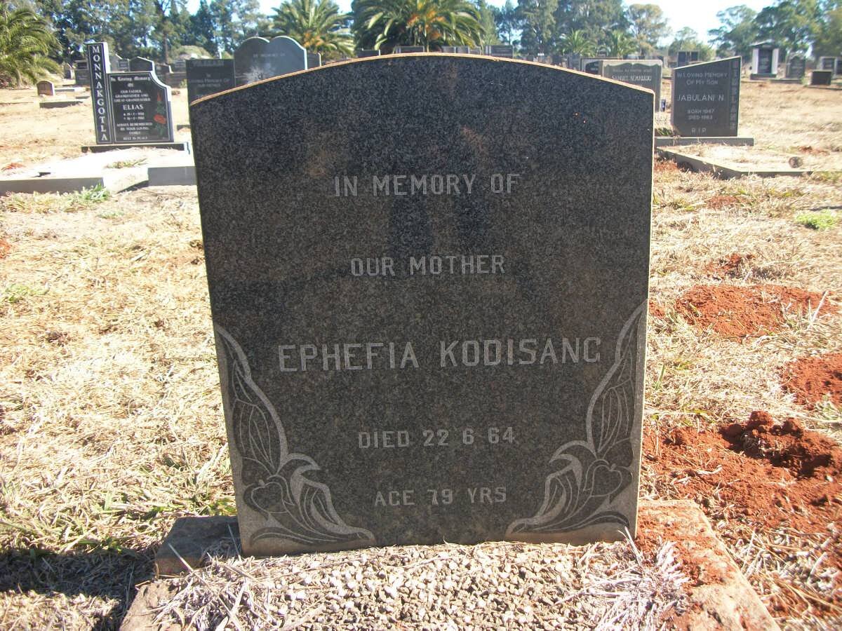 KOOISANG Ephefia 1964