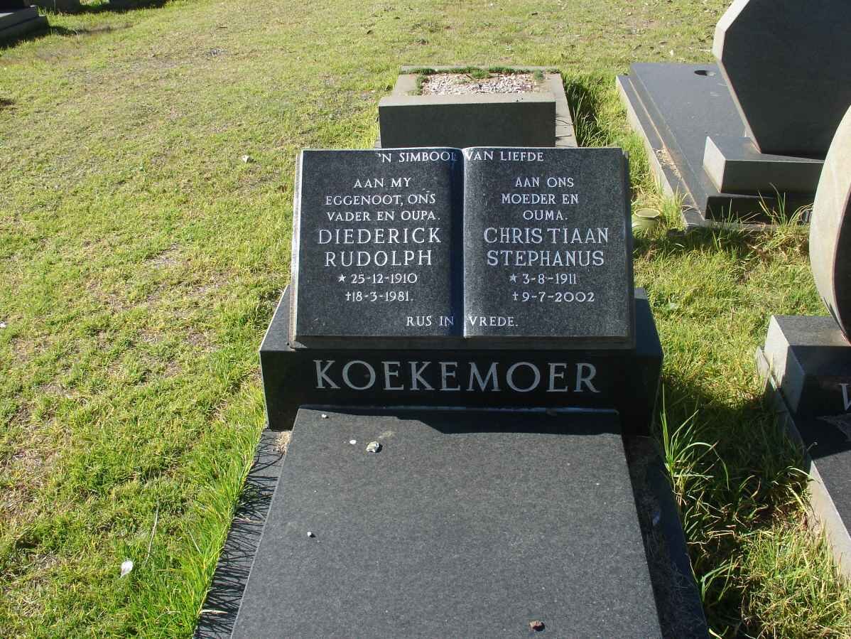 KOEKEMOER Diederick Rudolph 1910-1981 &amp; Christiaan Stephanus 1911-2002
