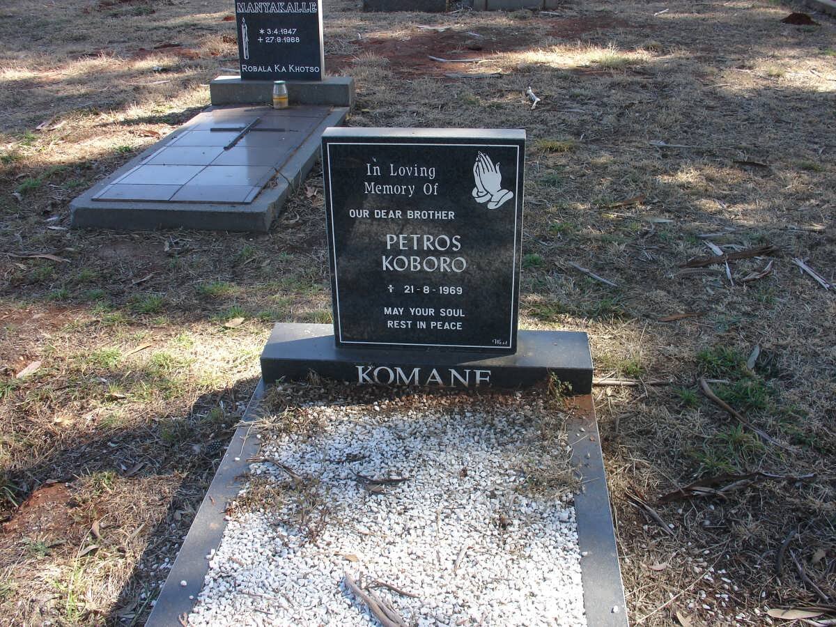 KOMANE Petrons Koboro -1969