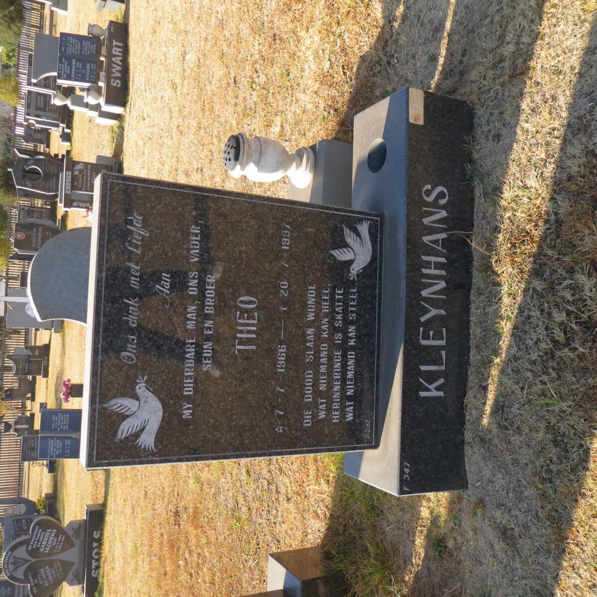 KLEYNHANS Theo 1966-1997