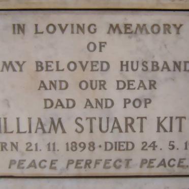 KITTO William Stuart 1898-1960