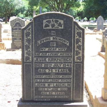 KIRKPATRICK John -1953 &amp; Jessie -1945