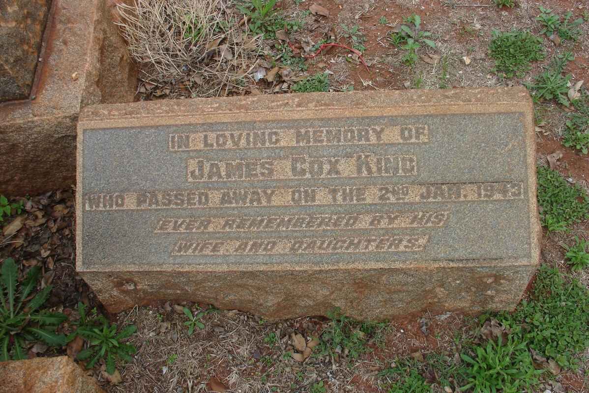 KING James Cox -1943