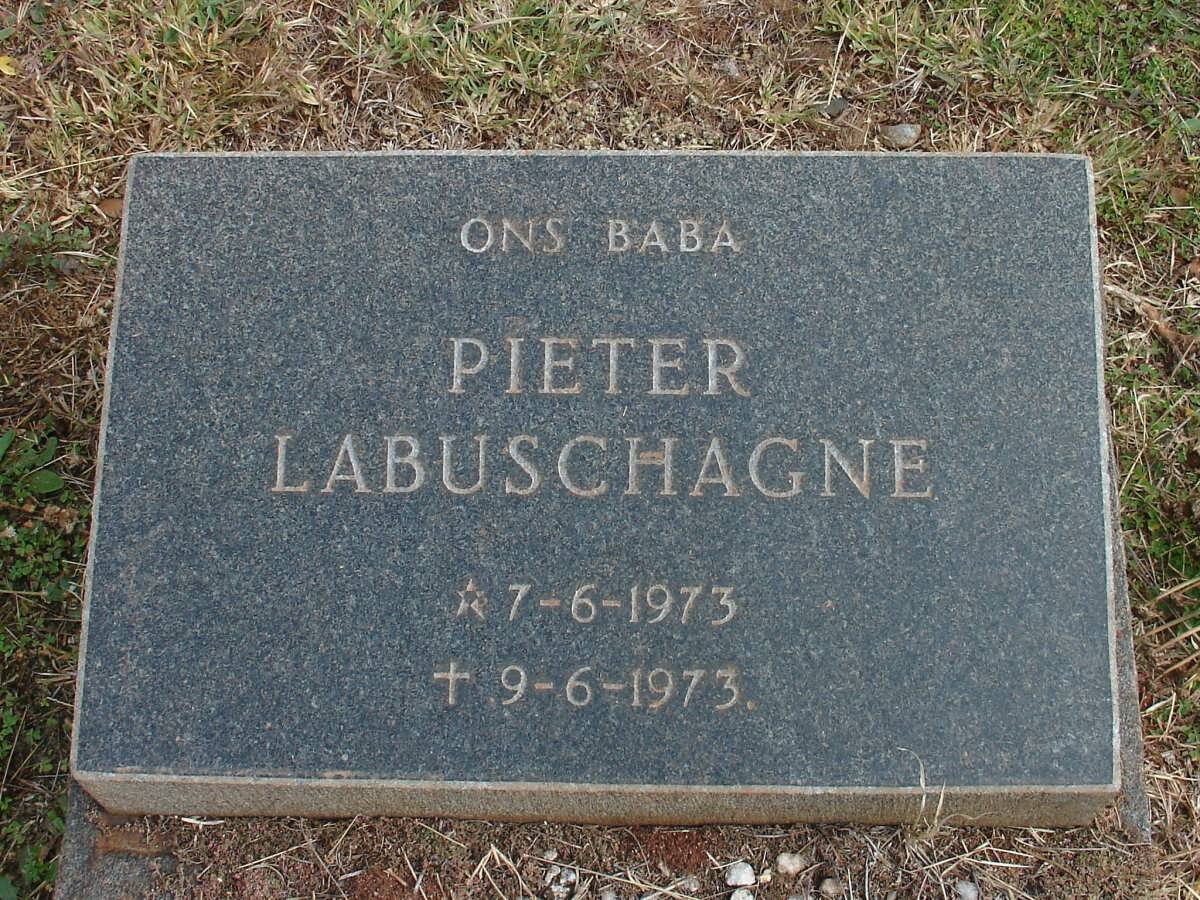 LABUSCHAGNE Pieter 1973-1973