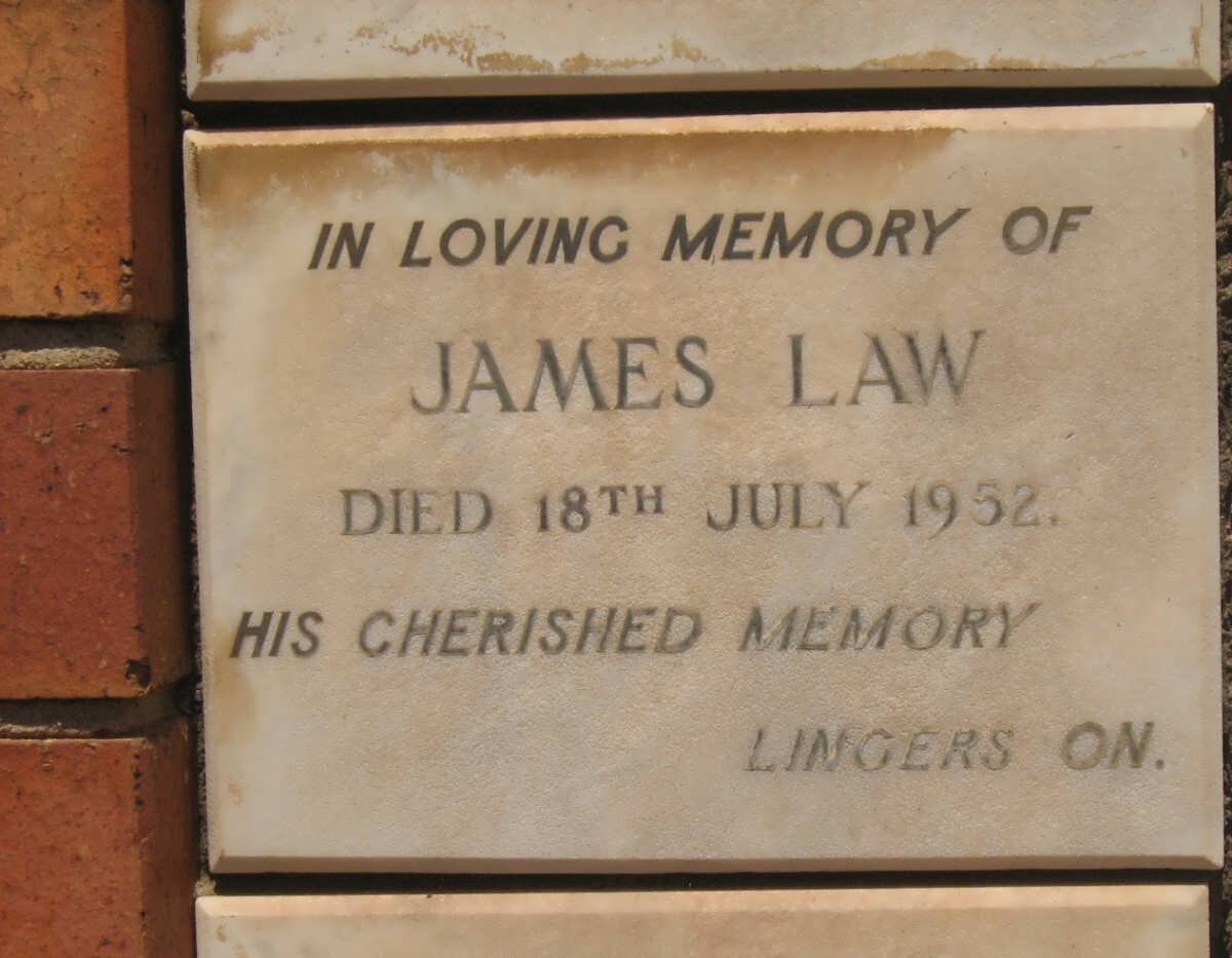 LAW James -1952