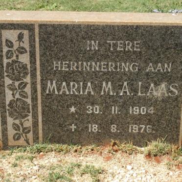 LAAS Maria M.A. 1904-1976