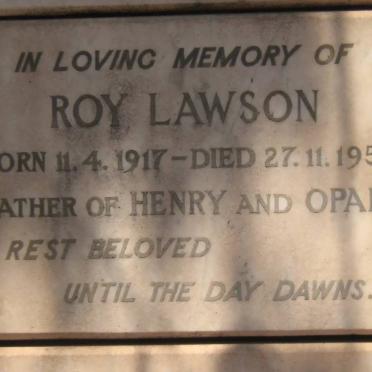 LAWSON Roy 1917-1954
