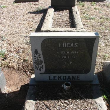 LEKOANE Lucas 1895-1971