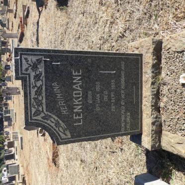 LENKOANE Herimina 1905-1955