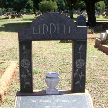 LIDDELL Jabex 1869-1930 &amp; Martha Louisa ROUX 1874-1964