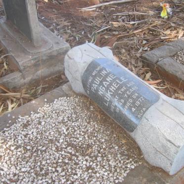 LUKHELE Paulina Ngane -1972