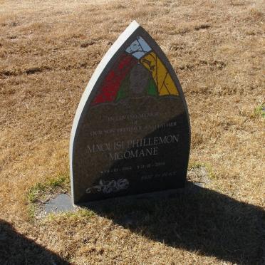 MGOMANE Mxolisi Phillemon 1964-2004