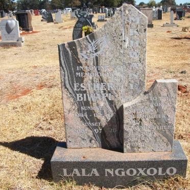 MKHWANE Esther Biwapi 1944-2007