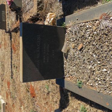 MLANGENI Iliza 1923-1956