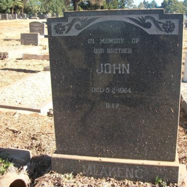 MLAKENG John -1964
