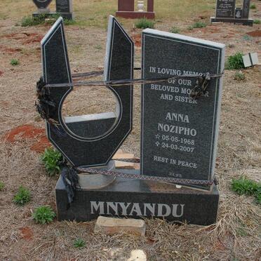 MNYANDU Anna Nozipho 1968-2007